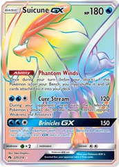 Suicune GX - 220/214 - Secret Rare